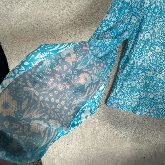 San Soleil UPF 1/4 Zip Top Long Sleeve Tennis Golf Pickleball Running Sz M - Picture 6 of 11